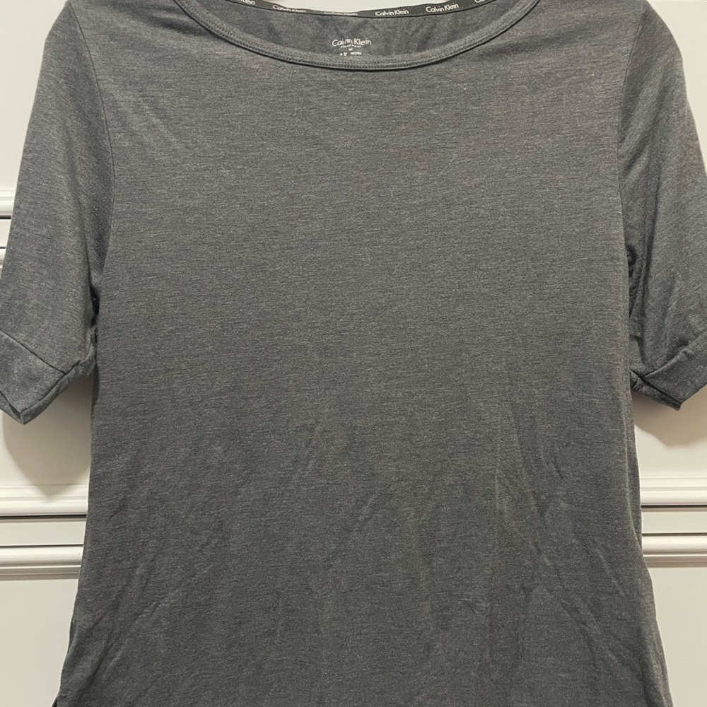 Calvin Klein Charcoal Short Sleeve Tee